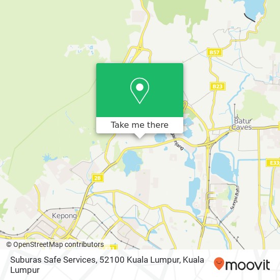 Suburas Safe Services, 52100 Kuala Lumpur map
