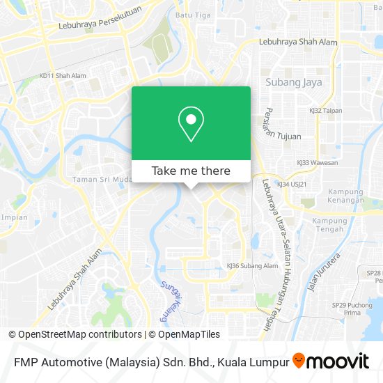 FMP Automotive (Malaysia) Sdn. Bhd. map