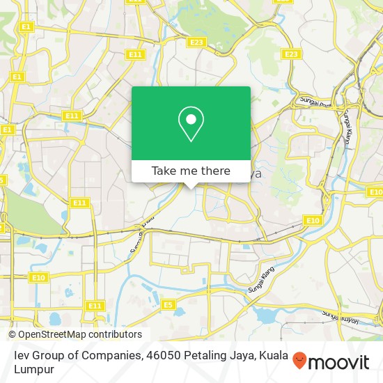 Iev Group of Companies, 46050 Petaling Jaya map