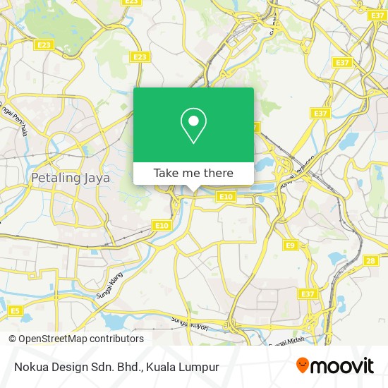 Nokua Design Sdn. Bhd. map