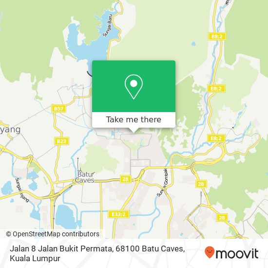 Jalan 8 Jalan Bukit Permata, 68100 Batu Caves map