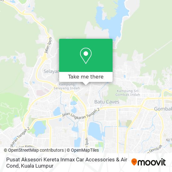Pusat Aksesori Kereta Inmax Car Accessories & Air Cond map