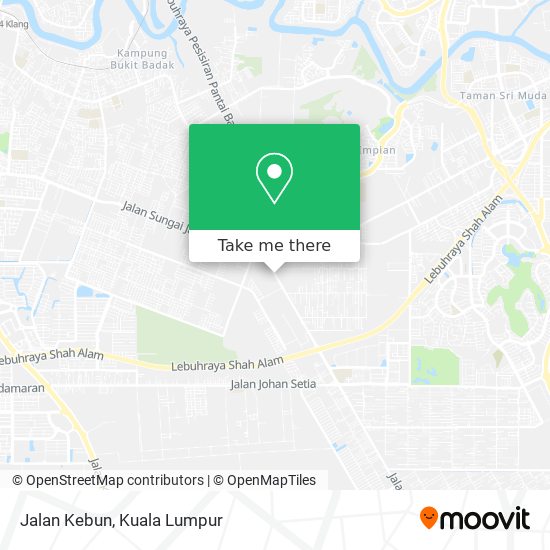 Jalan Kebun map