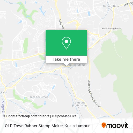 OLD Town Rubber Stamp Maker map