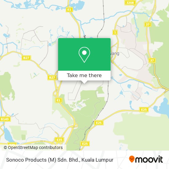 Sonoco Products (M) Sdn. Bhd. map