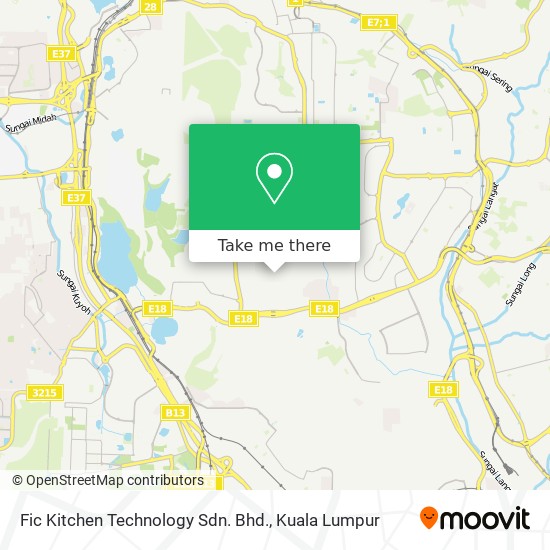 Fic Kitchen Technology Sdn. Bhd. map