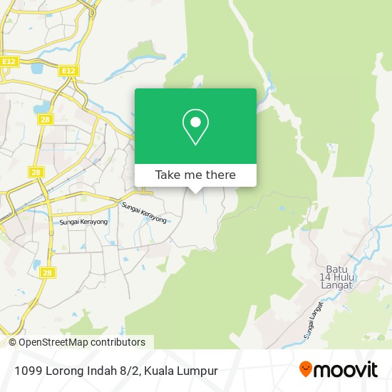 1099 Lorong Indah 8/2 map