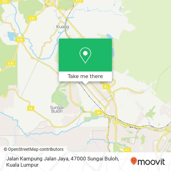 Peta Jalan Kampung Jalan Jaya, 47000 Sungai Buloh
