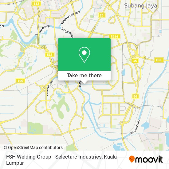 FSH Welding Group - Selectarc Industries map