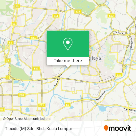 Tioxide (M) Sdn. Bhd. map