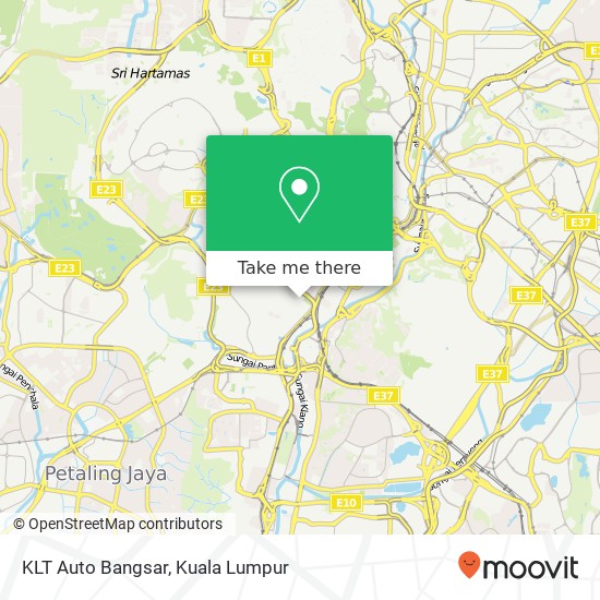 KLT Auto Bangsar map