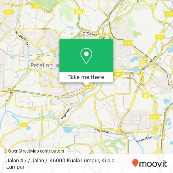 Jalan 4 / / Jalan /, 46000 Kuala Lumpur map