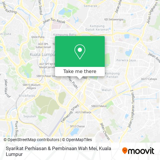 Syarikat Perhiasan & Pembinaan Wah Mei map