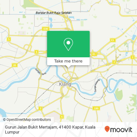 Gurun Jalan Bukit Mertajam, 41400 Kapar map