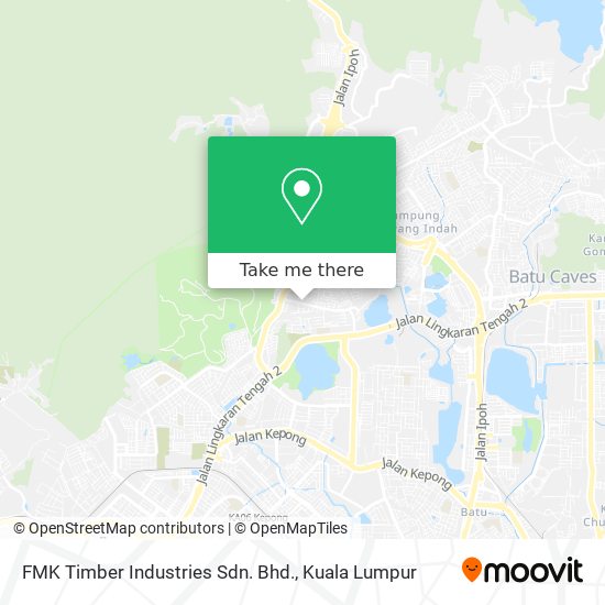 Peta FMK Timber Industries Sdn. Bhd.