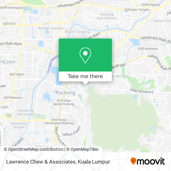 Lawrence Chew & Associates map