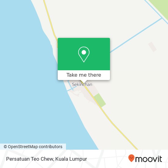 Peta Persatuan Teo Chew