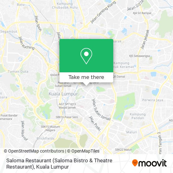 Saloma Restaurant (Saloma Bistro & Theatre Restaurant) map