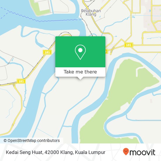 Kedai Seng Huat, 42000 Klang map