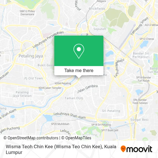 Wisma Teoh Chin Kee map