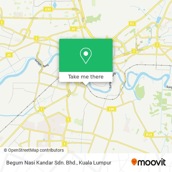 Begum Nasi Kandar Sdn. Bhd. map