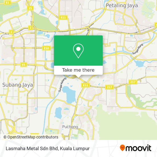 Lasmaha Metal Sdn Bhd map