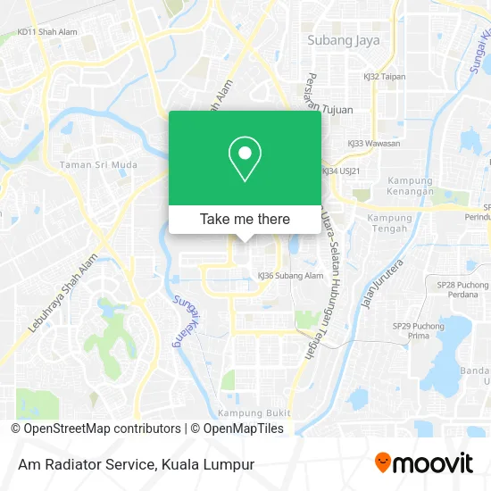 Am Radiator Service map