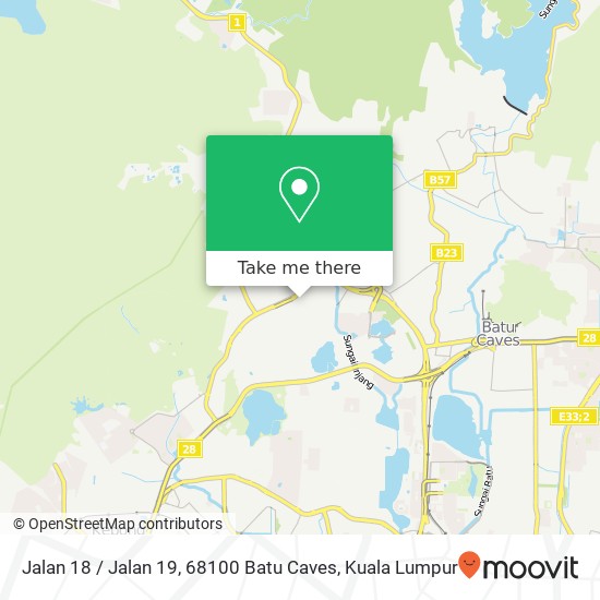 Jalan 18 / Jalan 19, 68100 Batu Caves map