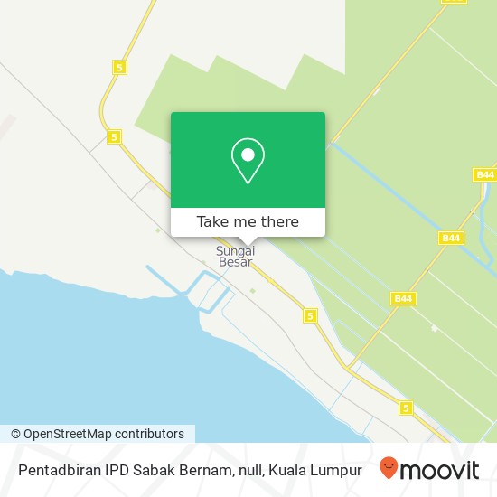 Pentadbiran IPD Sabak Bernam, null map