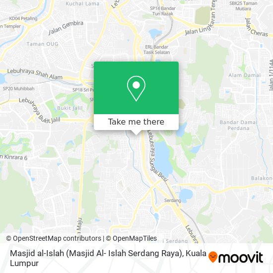 Masjid al-Islah (Masjid Al- Islah Serdang Raya) map