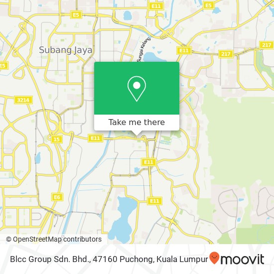 Blcc Group Sdn. Bhd., 47160 Puchong map