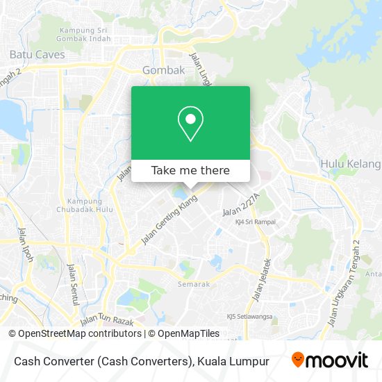 Cash Converter (Cash Converters) map