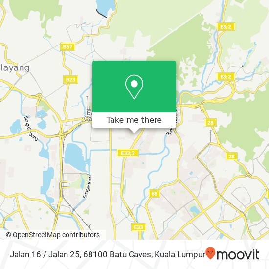 Jalan 16 / Jalan 25, 68100 Batu Caves map