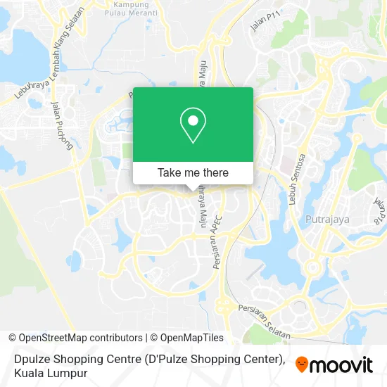 Dpulze Shopping Centre (D'Pulze Shopping Center) map