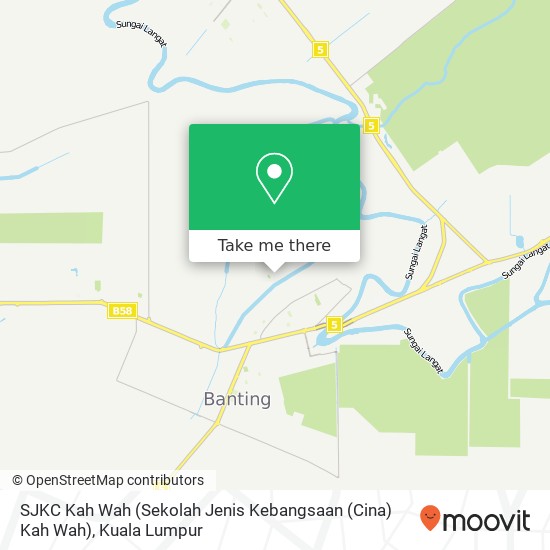 SJKC Kah Wah (Sekolah Jenis Kebangsaan (Cina) Kah Wah), 42700 Banting map