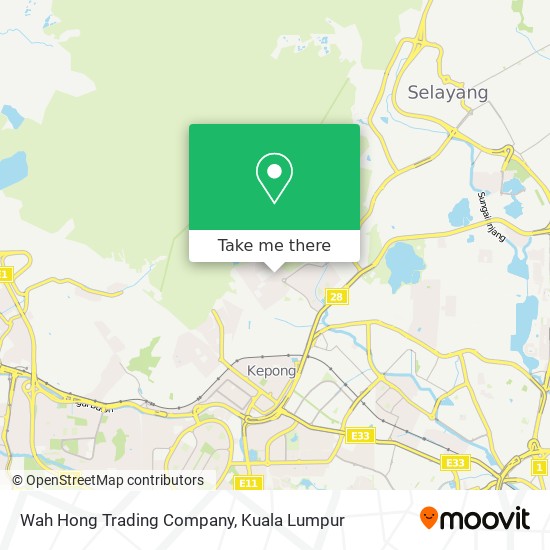 Wah Hong Trading Company map
