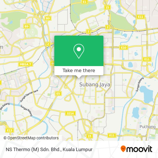 NS Thermo (M) Sdn. Bhd. map