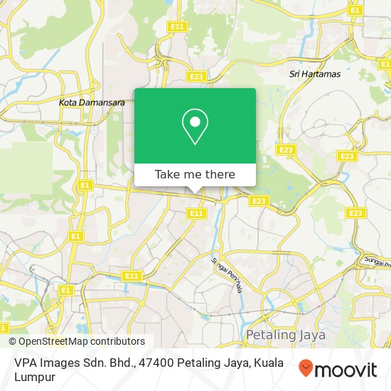VPA Images Sdn. Bhd., 47400 Petaling Jaya map