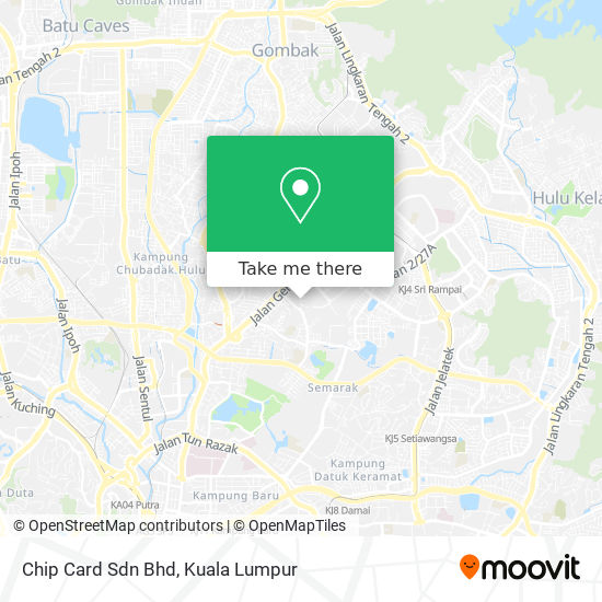 Chip Card Sdn Bhd map