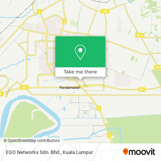 EGO Networks Sdn. Bhd. map