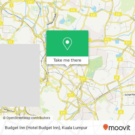 Budget Inn (Hotel Budget Inn) map