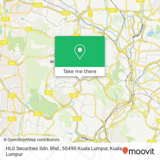 Peta HLG Securities Sdn. Bhd., 50490 Kuala Lumpur