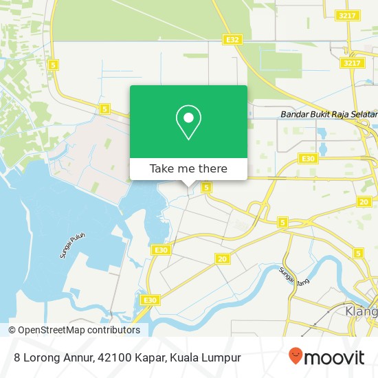 8 Lorong Annur, 42100 Kapar map