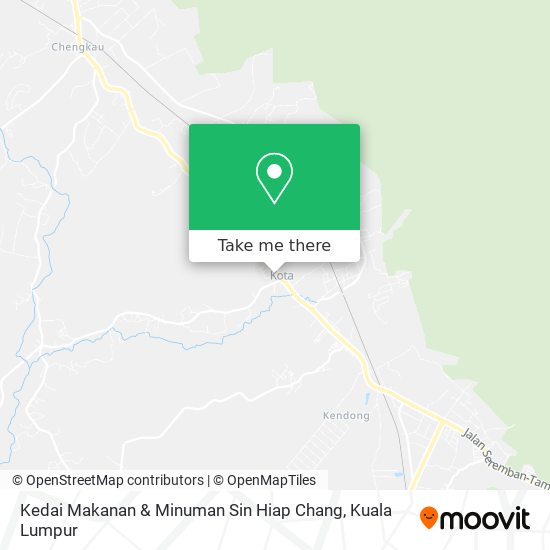 Peta Kedai Makanan & Minuman Sin Hiap Chang