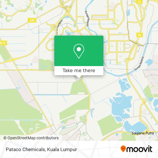 Pataco Chemicals map