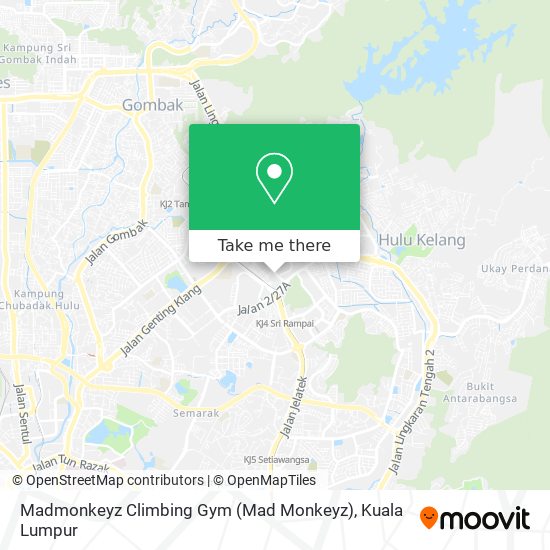 Peta Madmonkeyz Climbing Gym (Mad Monkeyz)