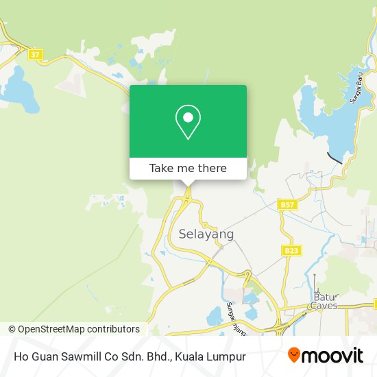 Ho Guan Sawmill Co Sdn. Bhd. map