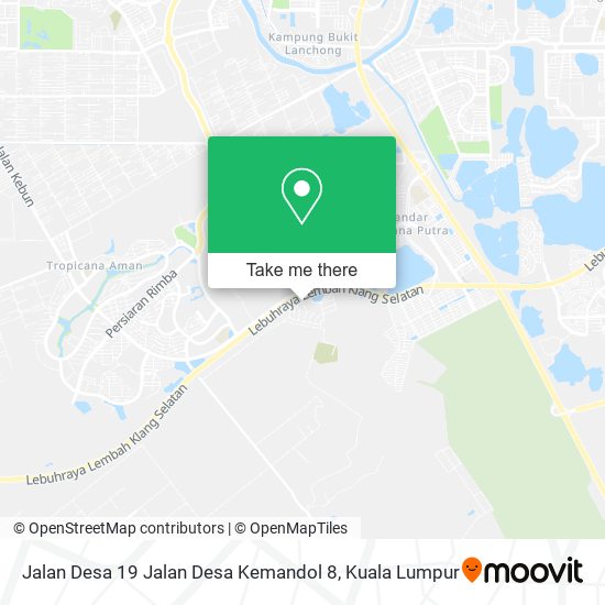 Jalan Desa 19 Jalan Desa Kemandol 8, 42610 Jenjarom map