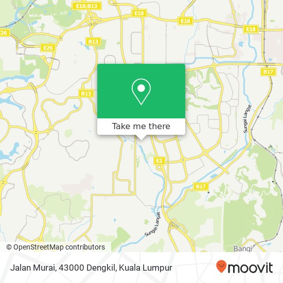 Jalan Murai, 43000 Dengkil map