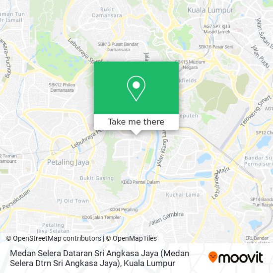 Medan Selera Dataran Sri Angkasa Jaya map